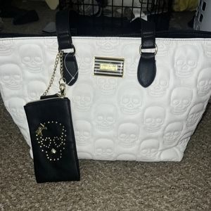 Betsy Johnson Skull bag